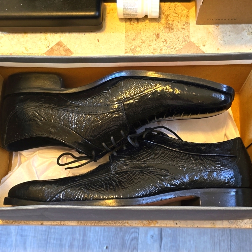 Stacy Adams Fiorenza black dress shoe sz 8m